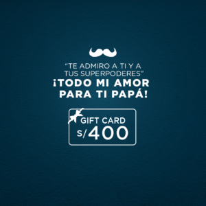 Gift card "Todo mi amor para ti Papá"