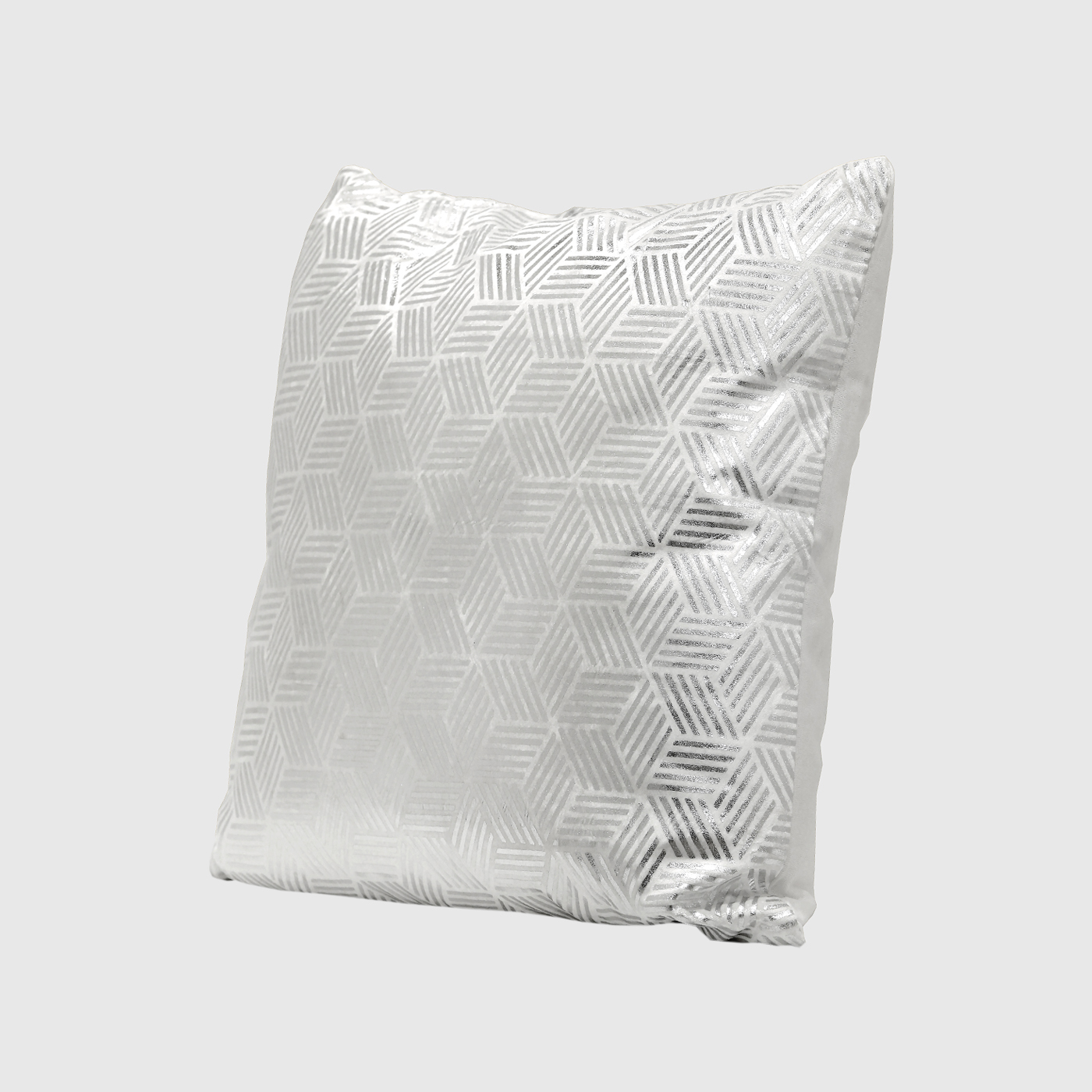 Cojín Geometric Silver