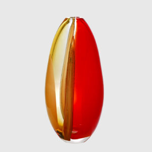 Florero Rojo Ámbar Molinari