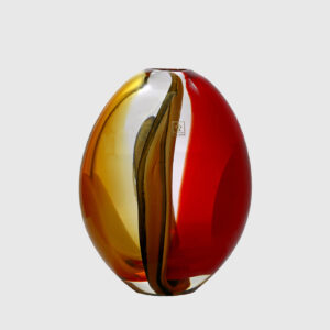 Florero Rojo Ámbar Molinari