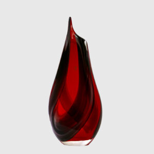 Florero Rojo Negro Molinari