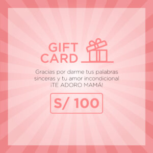 Gift Card "Gracias por darme tus palabras sinceras"