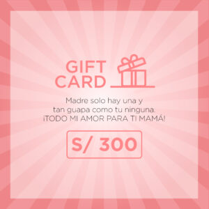 Gift card "Madre solo hay una"