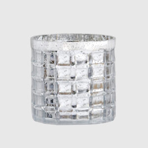 Florero Bajo Decor Silver