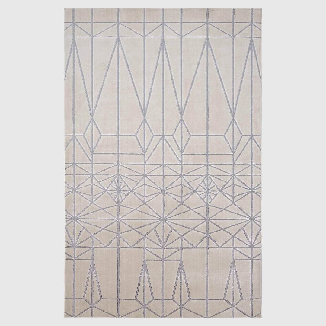 Alfombra Micah Ivory/Silver