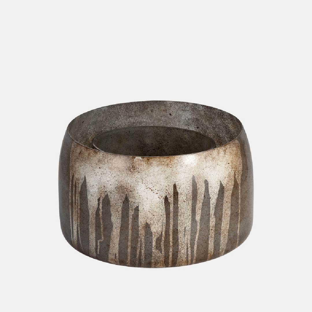 Bowl de Vidrio Color Bronce