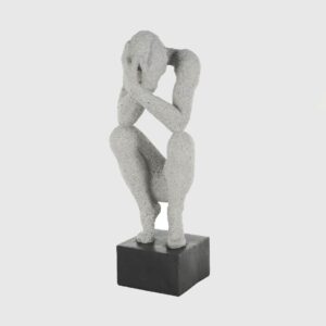 Escultura Persona Agachada