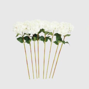 Hortensia Artificial set x 8