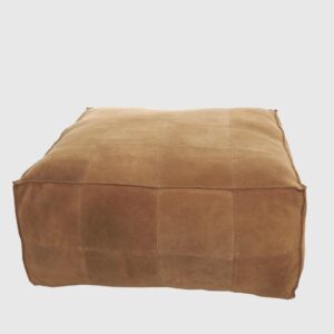 Puf Cuadrado Marrón